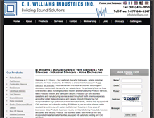 Tablet Screenshot of eiwilliams.com